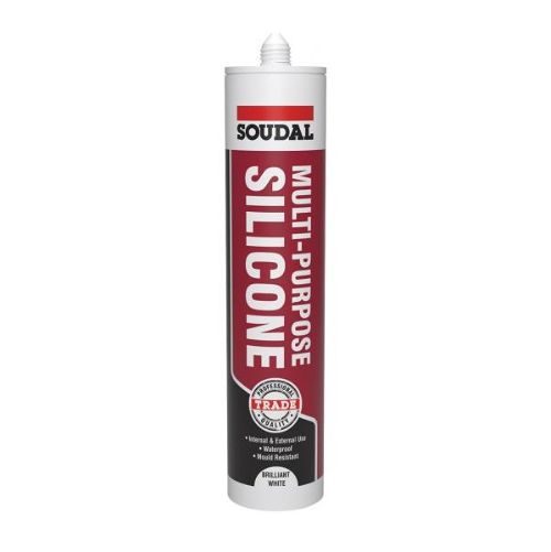 Soudal Multi-Purpose Silicone White 270ml