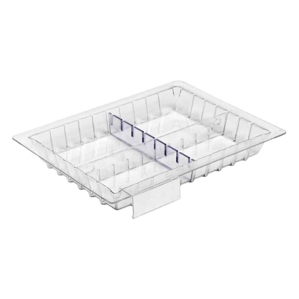 Polycarbonate Tray – Half Section – 50mm Deep