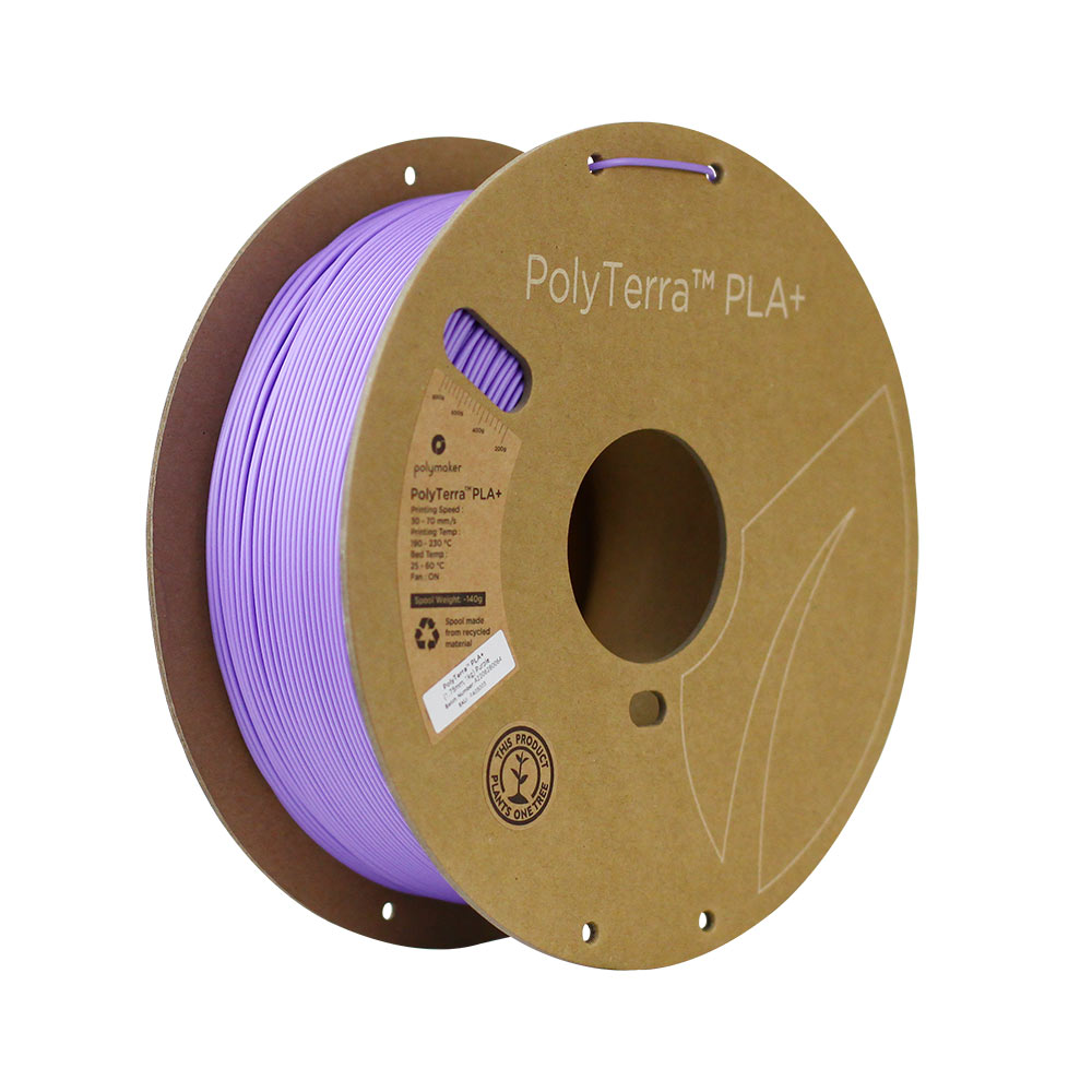 PolyTerra PLA+ Purple 1.75mm 1Kg