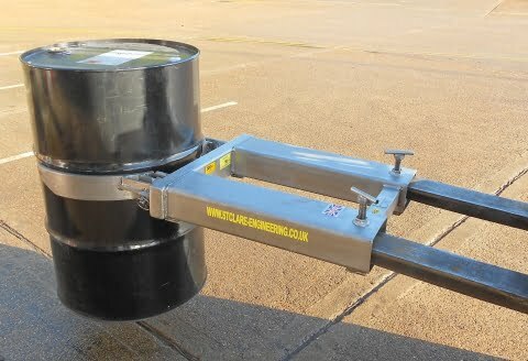 Forklift Waist Gripper For Steel Drums