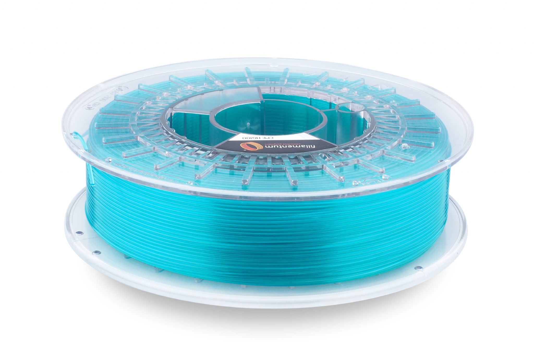 Fillamentum CPE HG100 Iced Green Transparent co-polyester 1.75mm 3D Printer Filament