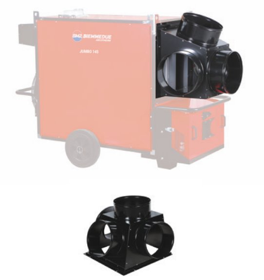 Four Way Adaptor (400mm)