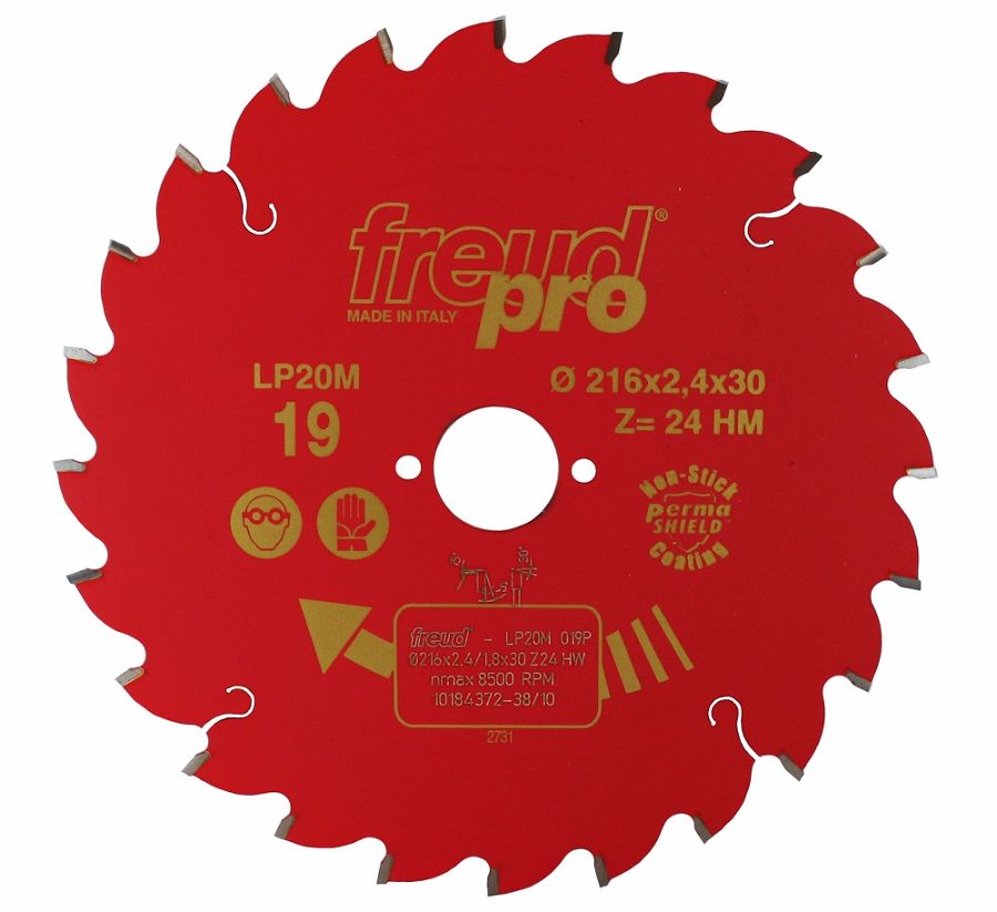 Freud HH Wood Rip Saw Blade 216x30mm x T24