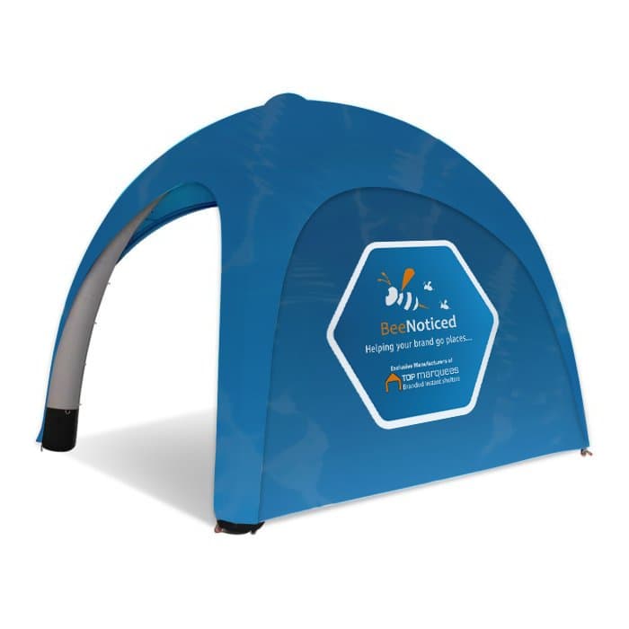 Easily Transportable Inflatable Event Tent