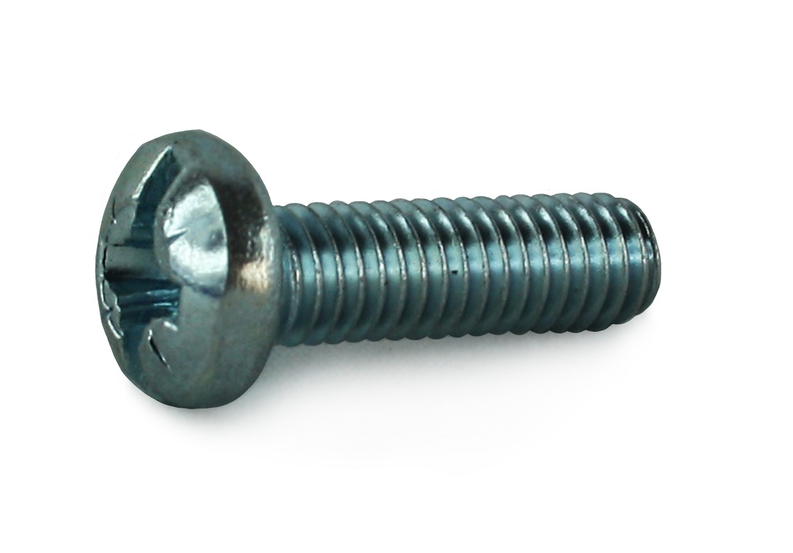 M6x20 Combi Drive Pan Head Machine Screw BZP