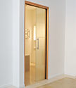 Glass Sliding Pocket Door for Bathrooms  (72D)