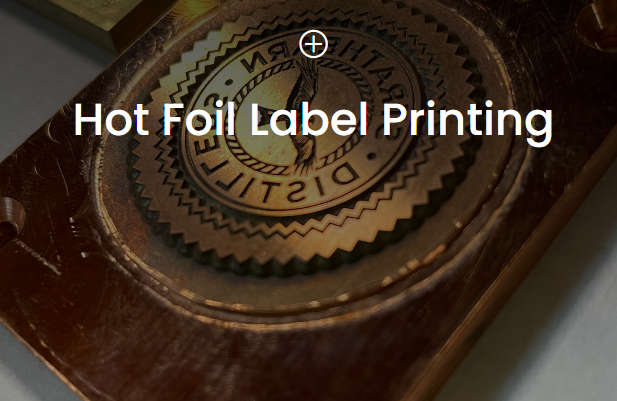 Hot Foil Label Printing Services