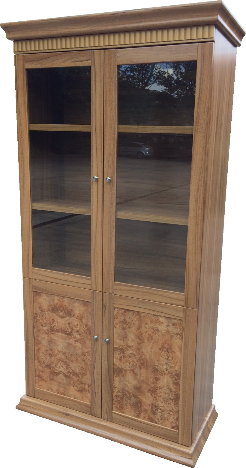 Specialising In Executive Light Oak Two Door Bookcase - 1861A-2DR North Yourkshire