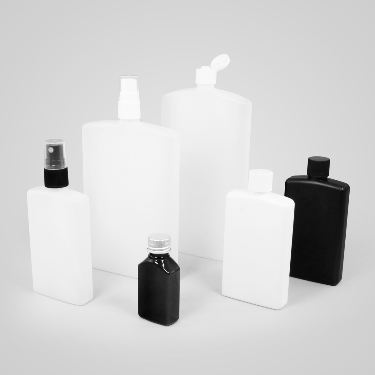 Durable Plastic Hand Sanitiser Bottles