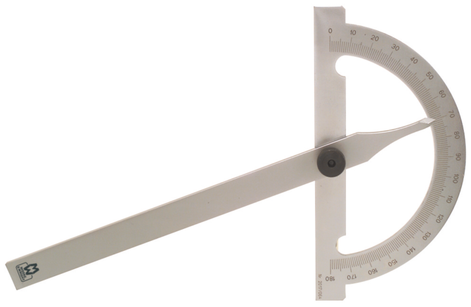 Suppliers Of Moore & Wright Protractor With Rule, 946 Series For Defence