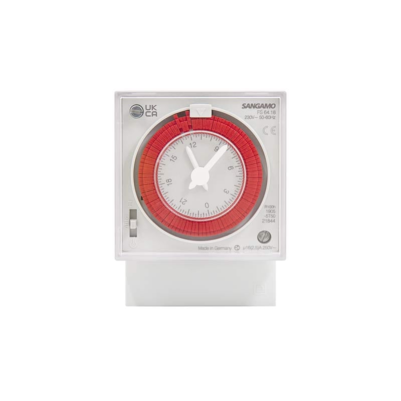 Sangamo Panel 24HR Time Switch With Battery