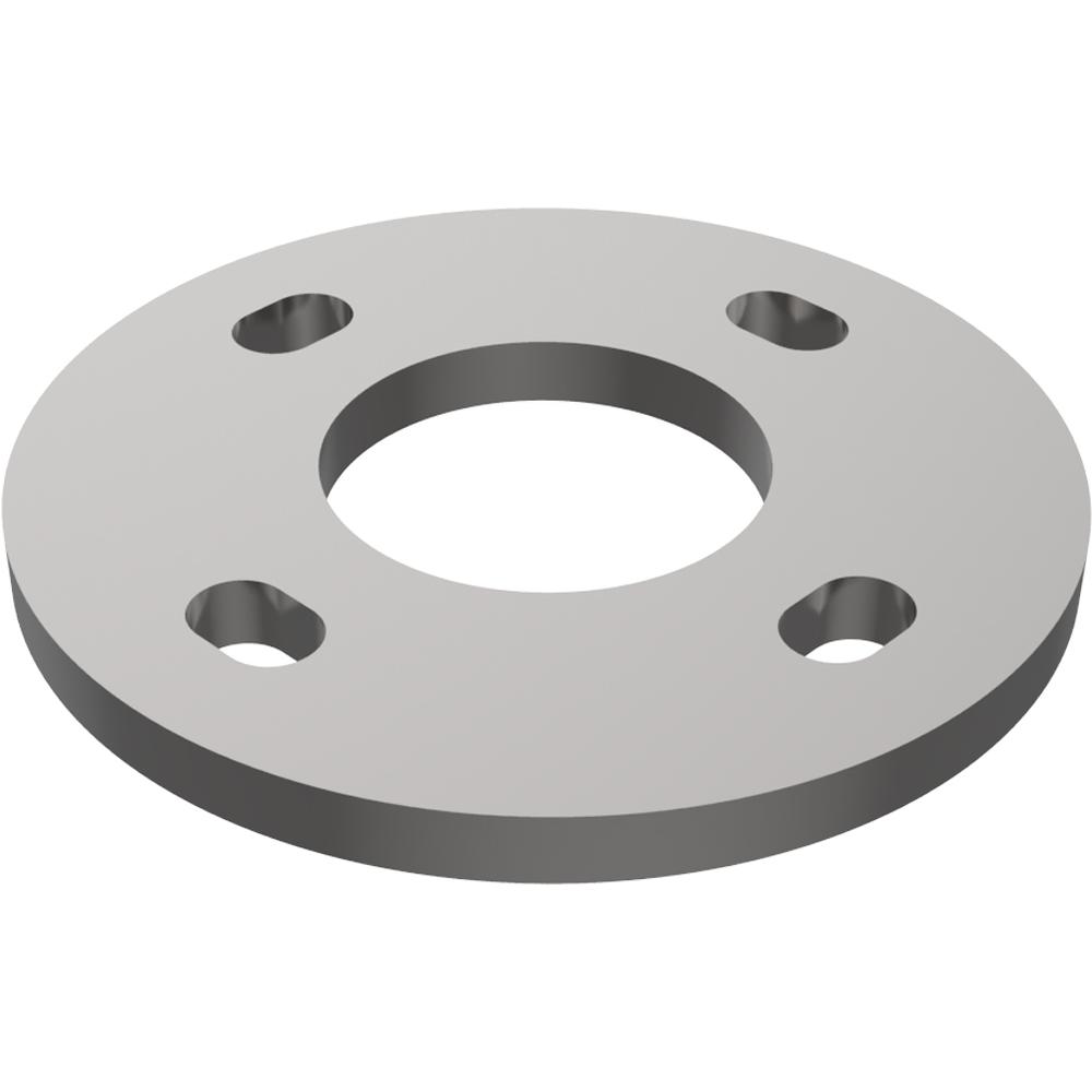 Round Base Plate - to suit 48.3mmSelf Colour (Q235)