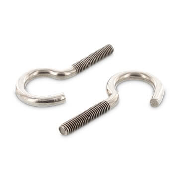 A2 Stainless Steel Cup Hooks M6 x 60mm