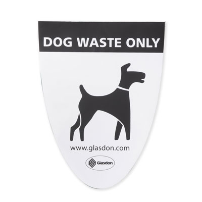 Manufacturers Of Ultra Destruct "Dog Waste Only" Sticker