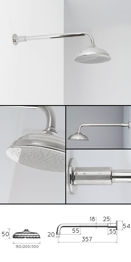 Classic Fixed Shower Head (50LL)