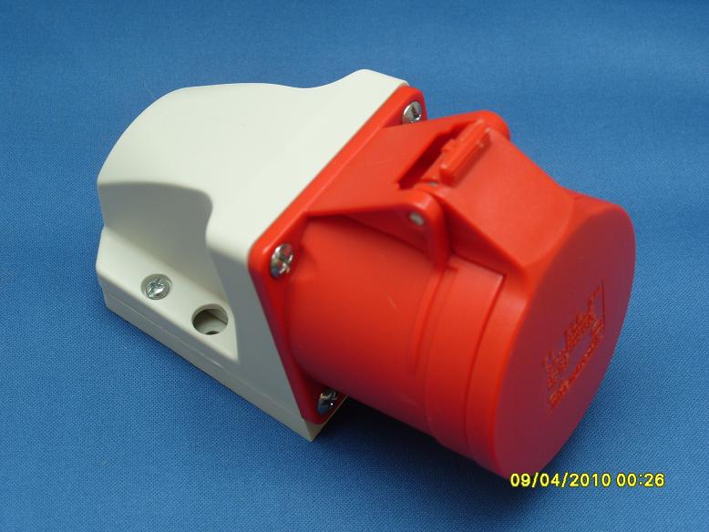 400V 5P 32A Wall Mounted Socket IP67
[PCE-332/5WMS]
