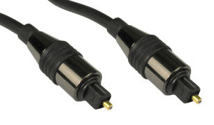 TOSLK-DOPT-0.5 Toslink 0.5 Mtr Professional Plug - Plug Lead Digital opt.