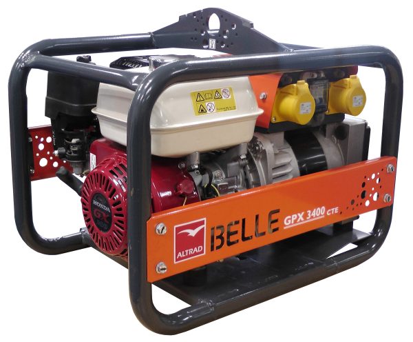Belle Generator GPX3400 Honda Engine 3.4kva For Construction Companies