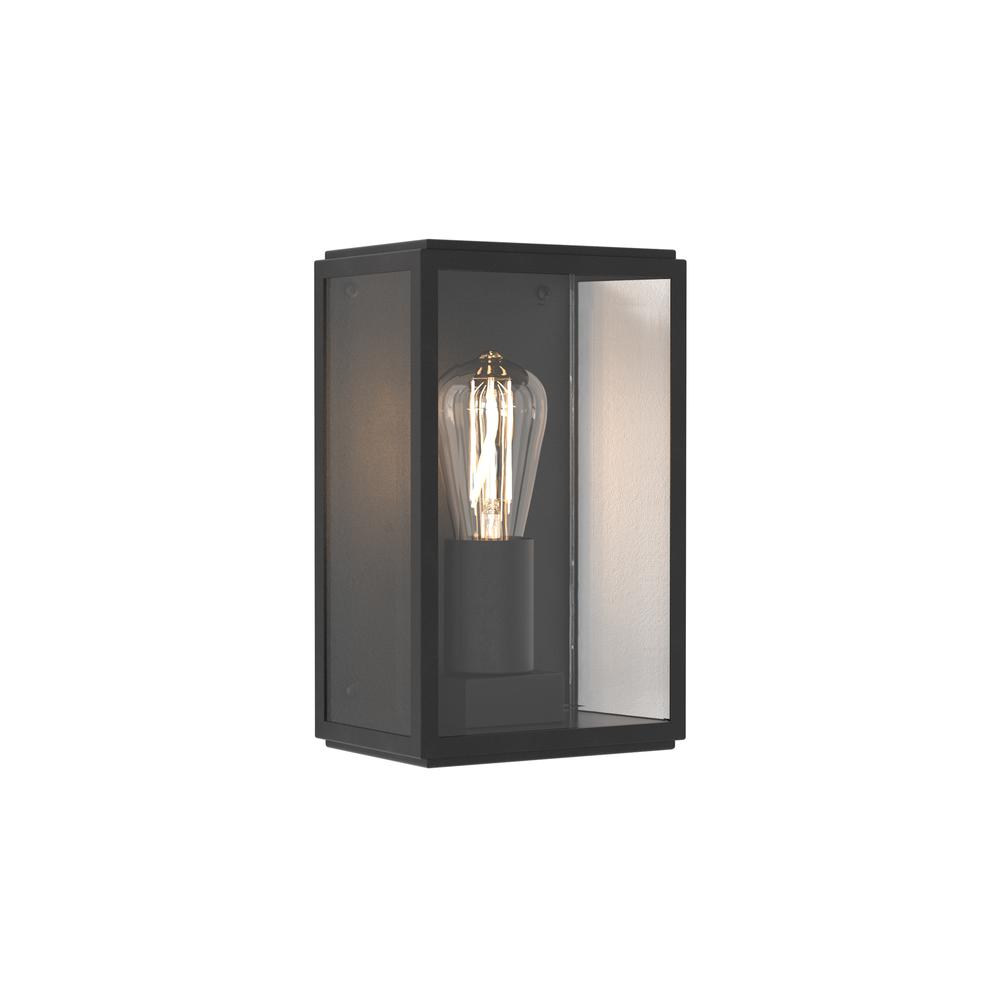 Astro Homefield 160 Textured Black Wall Light