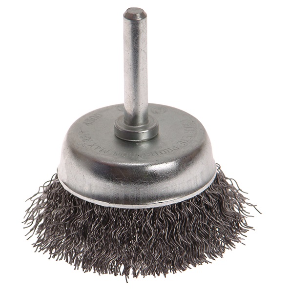 FAITHFULL Wire Cup Brush 50mm x 6mm Shank 0.3