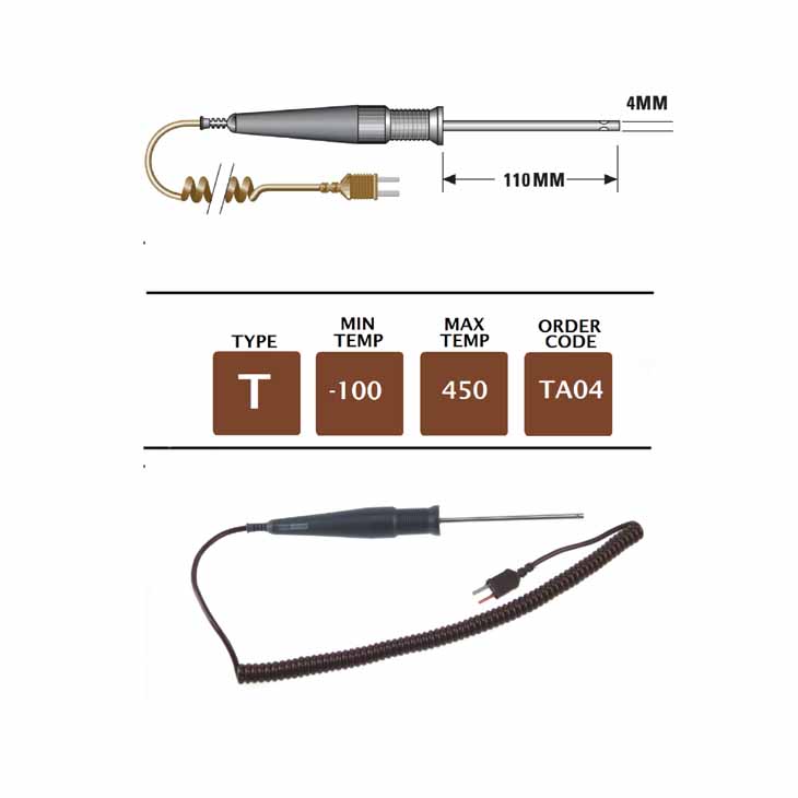 TA04 - T Type Still Air Probe