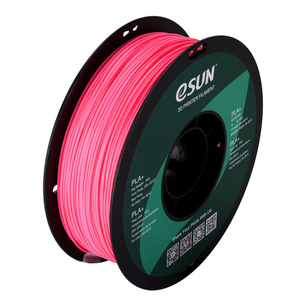 eSUN PLA+ Pink 1.75mm 1Kg 3D Printing filament