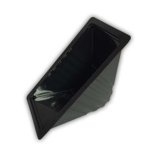 Sandwich Wedge Open Triple Fill Black - ES004B-A cased 1200 For Catering Hospitals