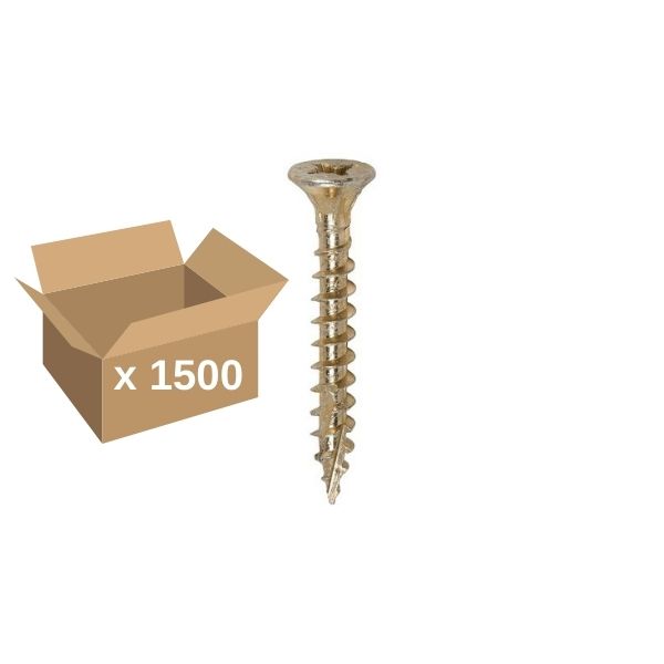 TIMco Classic C2 Screws ZYP 4x30mm (Tub 1500)