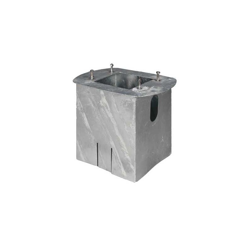 Rolec Quantum Galvanised Steel Ground Mounting Base