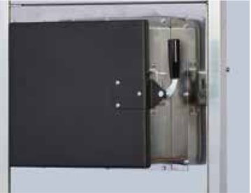 DG-60-C 70kw solid fuel cabinet heater with centrifugal fan