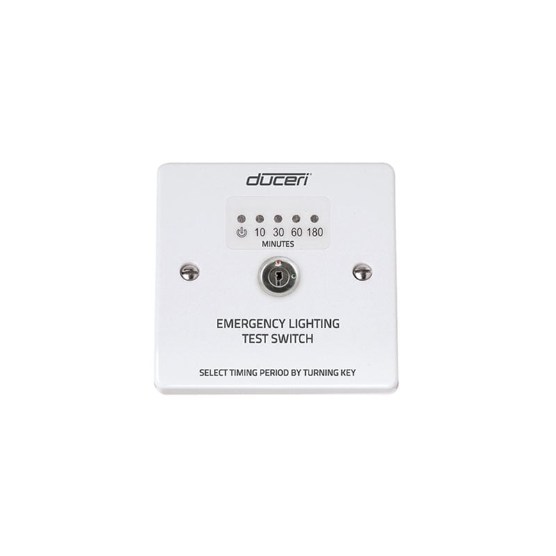 ESP Emergency Lighting Test Switch Digital LED Display