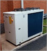 Air Source Heat Pump Enclosures With Acoustic Louvres