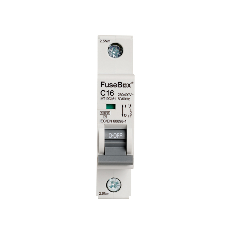 FuseBox MT10C161 MCB 16 Amp C Type 10kA 1 Pole