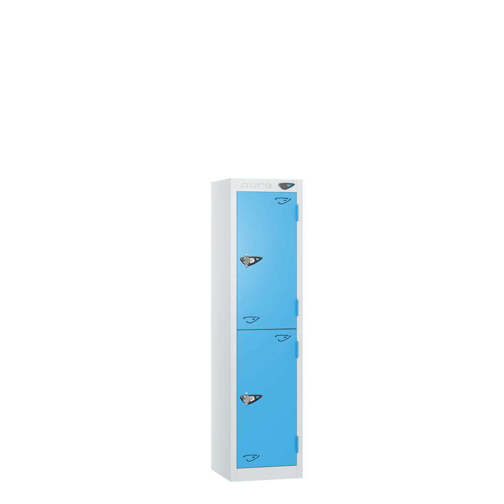 Supreme Covid Safe Low Height Locker 2 Door 1200H For The Educational Sectors