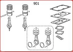 Conrod Kit B2800