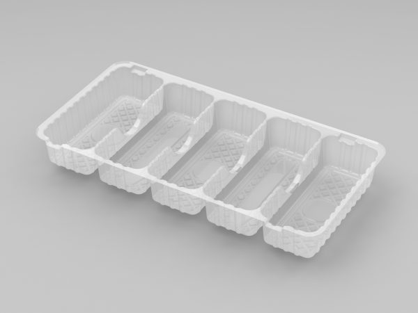 5 Cavity Finger Tray