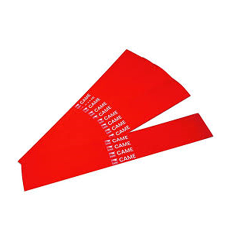 CAME G02809 20 Pack of Red Barrier Arm Stickers