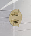 Brass Recessed Thermostatic Shower Valve (43BR)