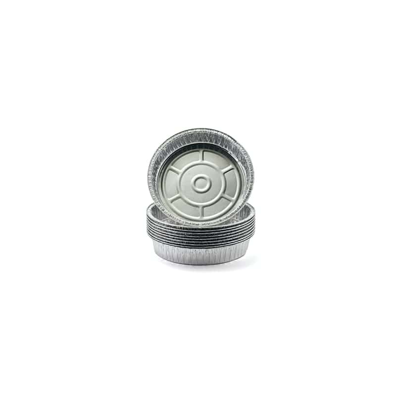 Flan Foil 9 Inch Rolled Edge - 2364 Cased 300 For Hospitality Industry