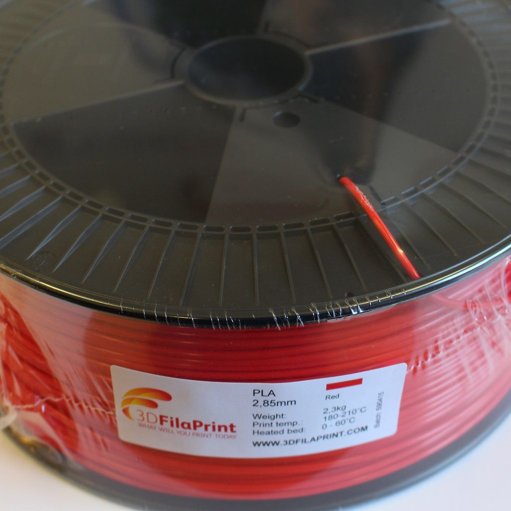 2.3KG 3D FilaPrint Red Premium PLA 2.85mm 3D Printer Filament