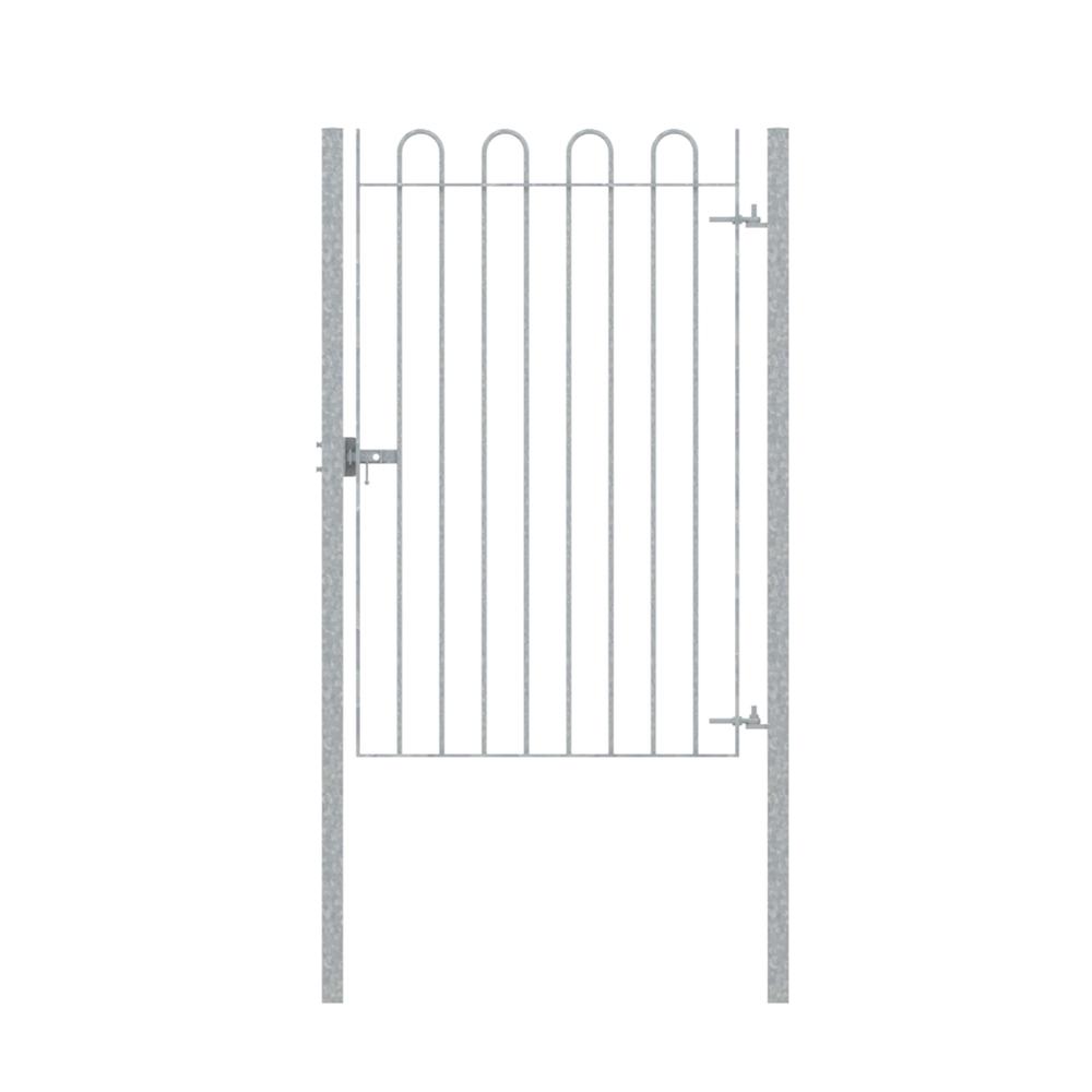 Single Leaf Concrete-in Gate 16x1800mmGalvanised c/w Posts & Fittings