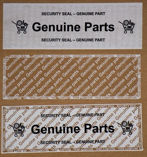 Genuine Parts Security Labels