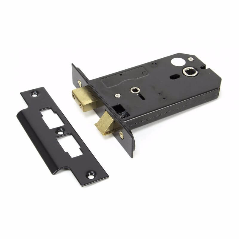 Anvil 91117 Blk 5'' Horizontal Bathroom Lock