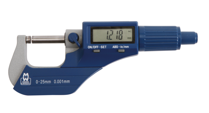 Suppliers Of Moore & Wright Workshop Digital Micrometer 200 Series For Defence