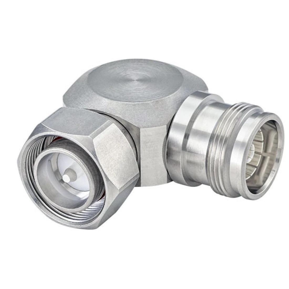 4.3-10 PLUG TO JACK ELBOW ADAPTOR