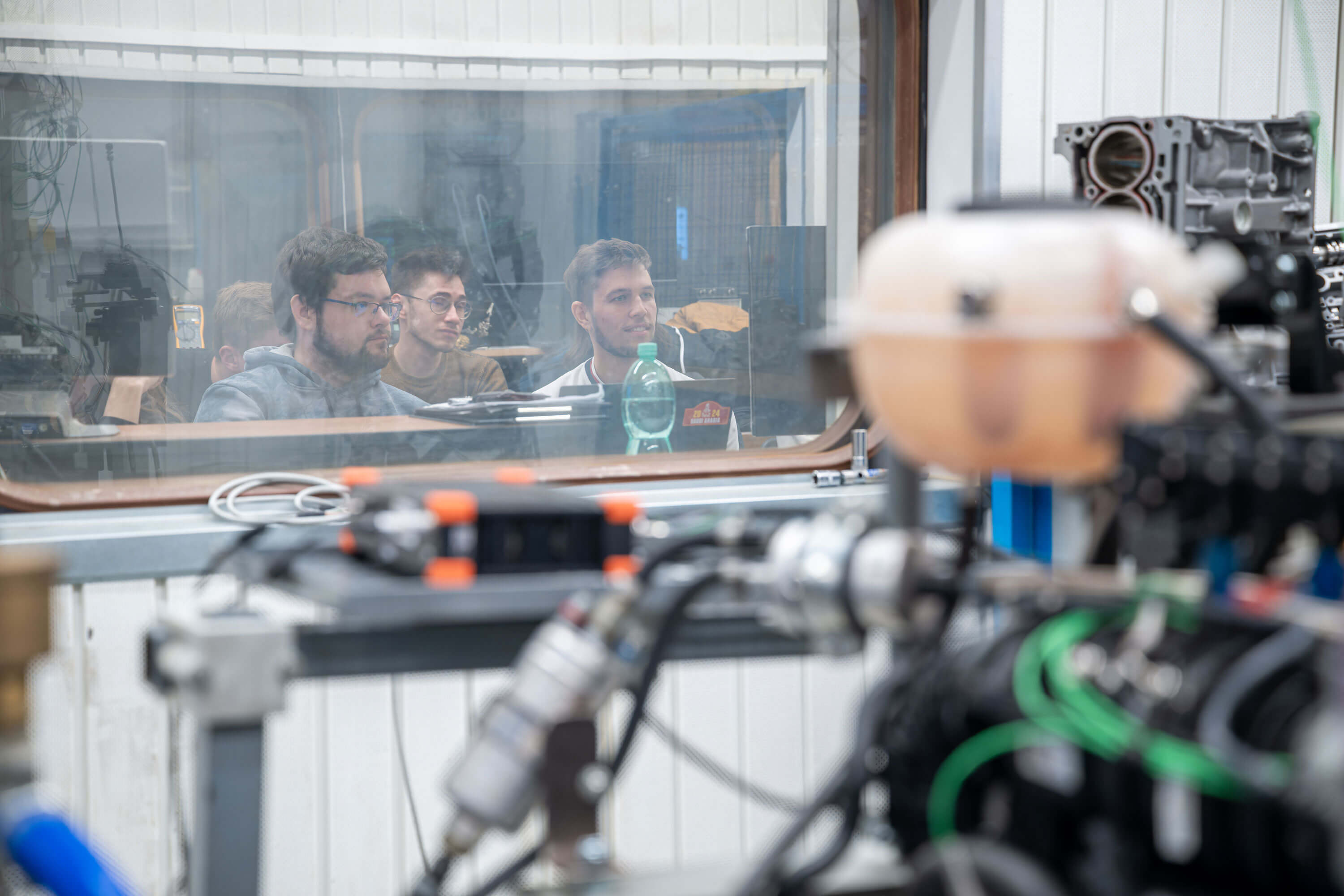 Real-Time Engine Testing for Automotive Engineering Education