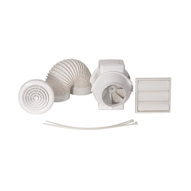 Airflow Aventa 100T In-Line Shower Fan Kit