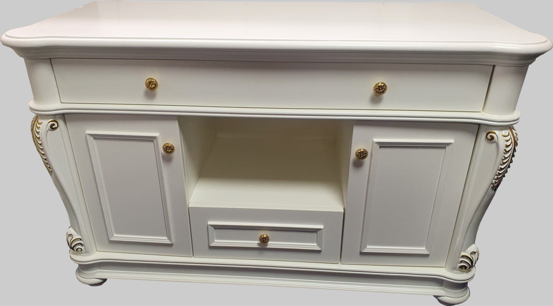 Providers Of EX SHOWROOM - Traditional Luxury White Executive Storage Unit - 0819-ST UK