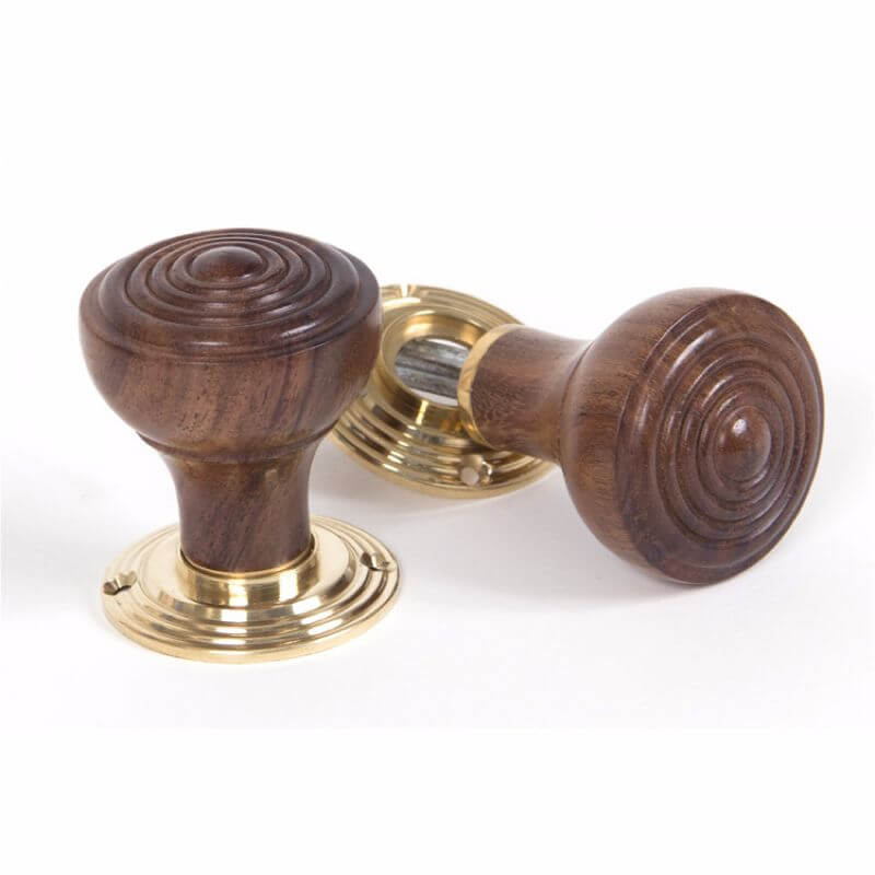 Anvil 83562 Rosewood Ringed Mortice/Rim Knob