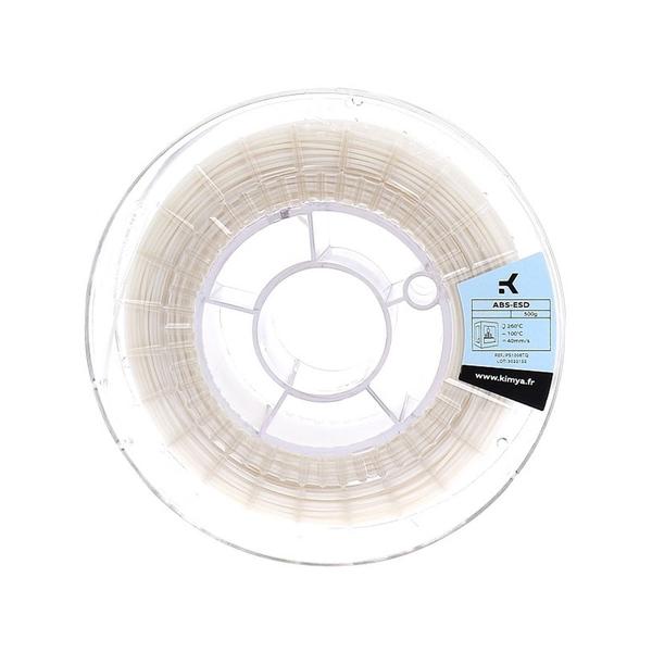 Kimya ABS ESD OFF White 3D Printing filament 2.85mm 500gms